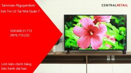 Sửa Tivi LG Tại Nhà Quận 7