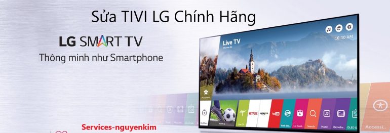 sửa tivi lg chính hãng