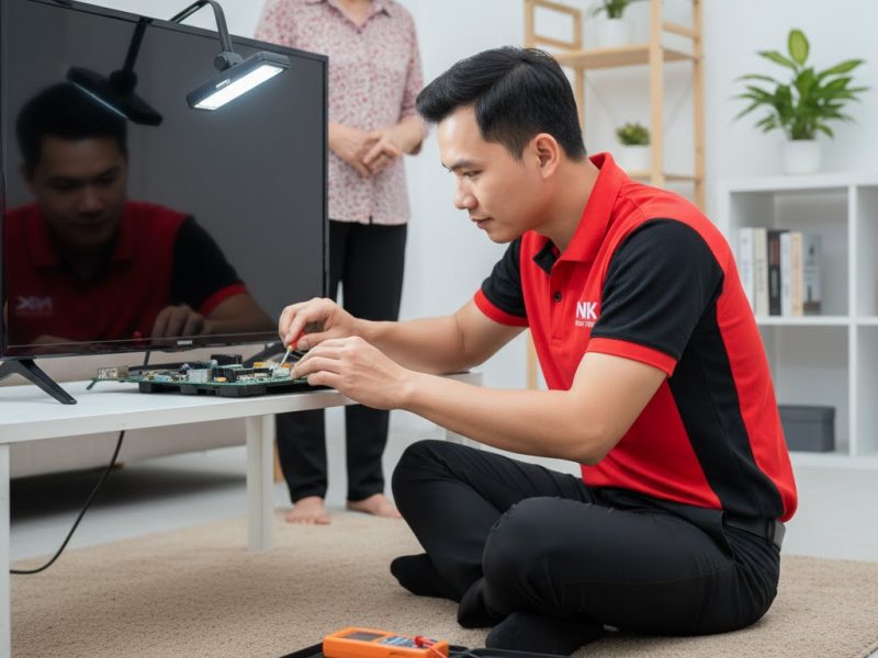 Dịch vụ sửa tivi tận nhà tại Phường Tân Thuận, Quận 7, TPHCM | Điện tử NK - Gọi là có mặt!