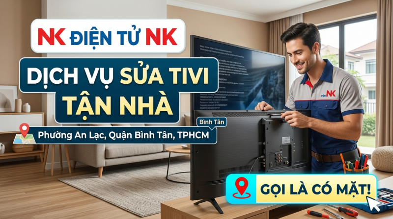Sửa Tivi Tại Phường An Lạc Bình Tân Uy Tín, Linh Kiện Chính Hãng